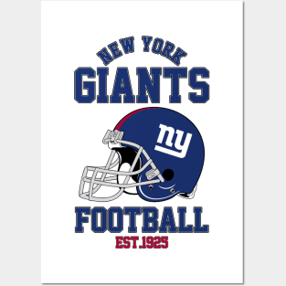 New York Giants Football Posters and Art